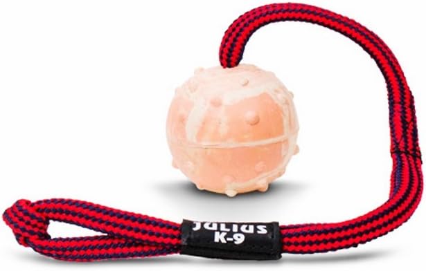 Picture of Kautschuk Ball mit verschließbarer Schlaufe, Genoppt, 50 mm