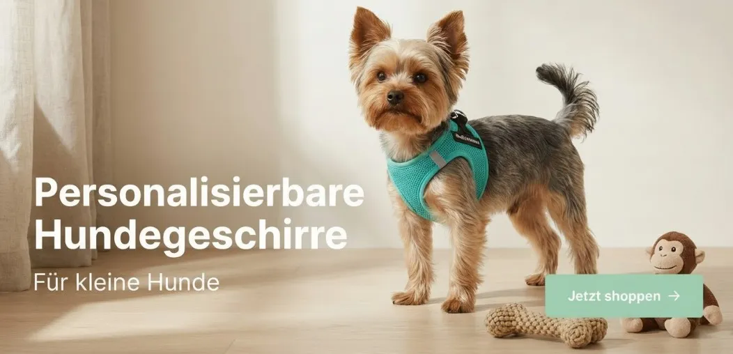 Personalisierte Hundegeschirre
